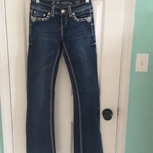 LA Idol boot cut jeans